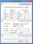 Free Video Compressor screenshot 1