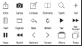 iPhone Toolbar Icons