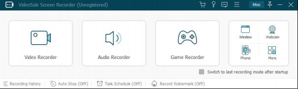 VideoSolo Screen Recorder screenshot 1